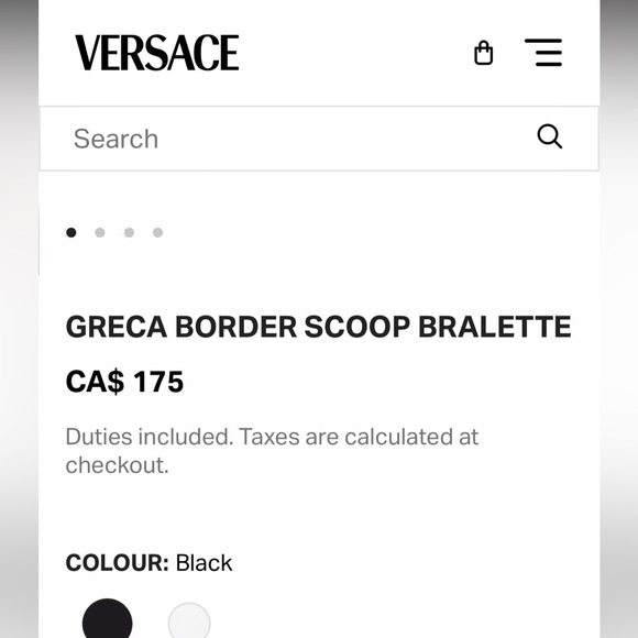 Versace Greca Racerback Sport Bra - Picture 10 of 13